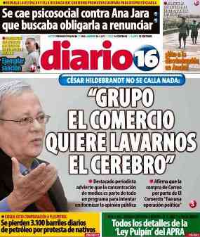 Hildebrandt diario 16