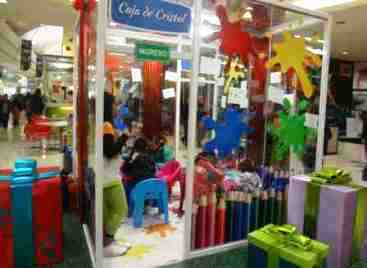 caja cristal juego ninos