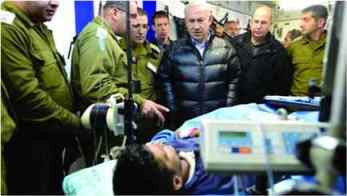 Benjamin Netanyahu visita rebelde sirio