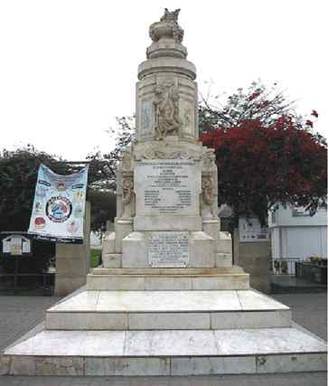 mausoleo 13 bomberos Garibgaldi Surco