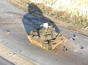 Leopard atacado Siria 1