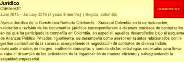 hijo quesquen Odebrecht