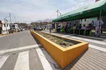 pistas veredas Cayma Arequipa