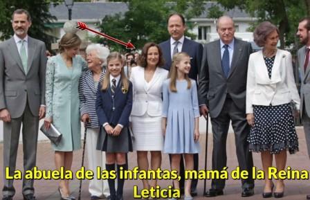 madre Letizia nietas