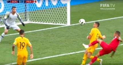 gol Paolo Guerrero jun 2018