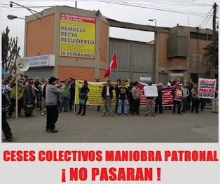 protestas trabajadores despedidos Hialpesa 2