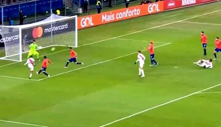 Gol Edison Flores 03 jul 2019