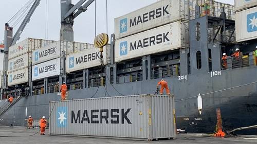 puerto de Salaverry descarga contenedores 2