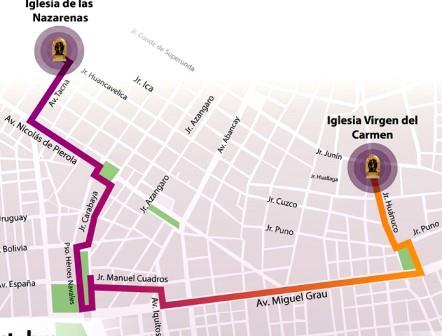 recorrido 19 de octubre 2019