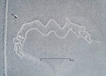 figura serpiente Nasca