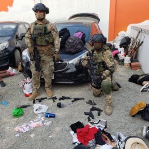 venezolanos con armas capturados ene 2020