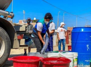 Donacion de agua potable