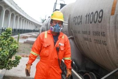 tren combustible