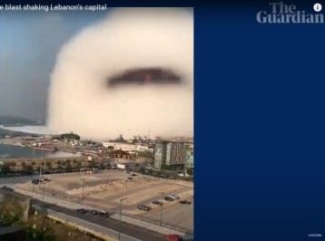 explosion puerto Beirut ago 2020 2