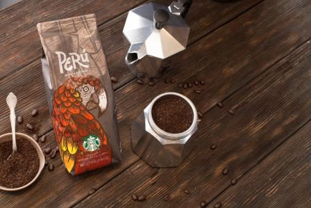 cafe starbucks denomianacion peru