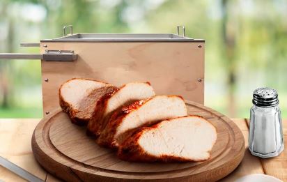 Medio pavo al estilo oriental