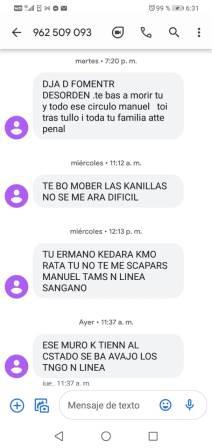 amenaza Somos Morillo 2