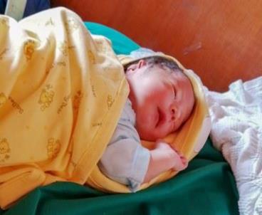 recien nacido BAP Curaray