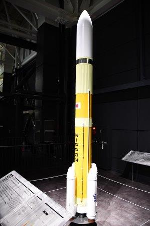 H3 rocket model in Kakamigahara Aerospace Science Museum November 8 2019 02