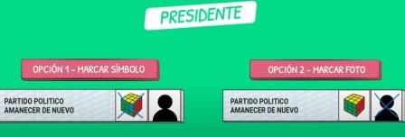 voto presidente