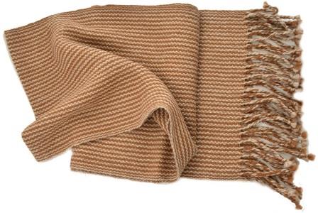 bufanda telar aymara alpaca chal echarpe beige