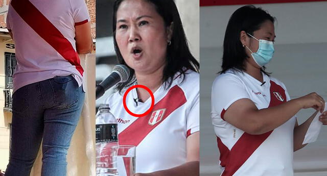 Keiko Fujimori microfono debate 2021 El Popular