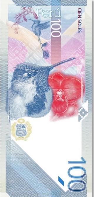 billete 100 soles Pedro Paulet reverso