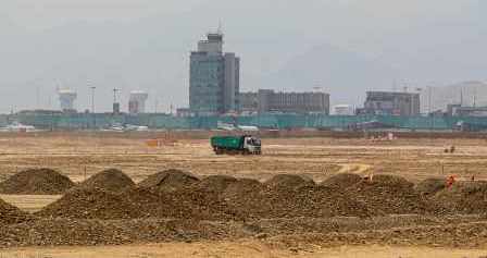 obras pistas aeropuerto J Chavez
