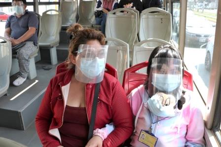 discapacidad down bus
