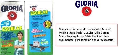 indecopi Leche Gloria Escolar