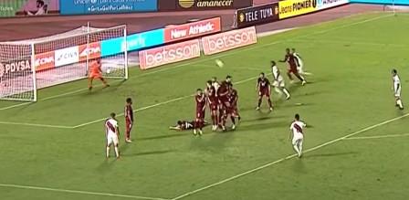 Peru Venezuela nov 2021 gol Cueva