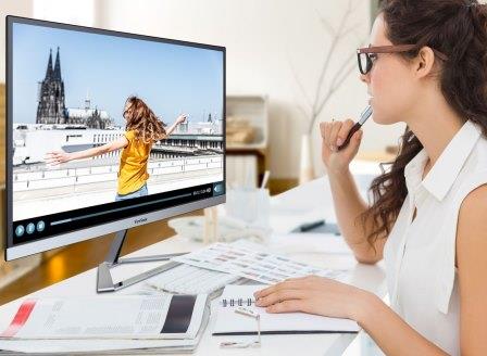 pantalla M HM BU VX3276 4K MHDhome office