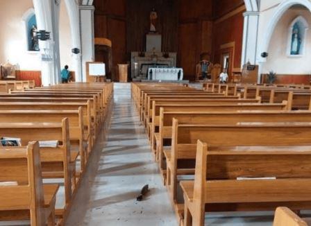 phekone cathedral church of sacred heart artillery shells Radio Veritas Asia