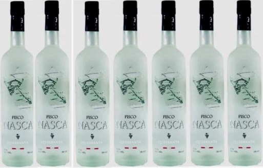 pisco Nasca botellas