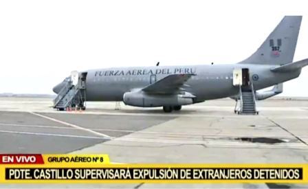 vuelo FAP impedido a Venezuela dic 2021