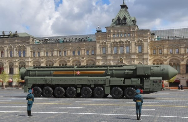 lanzador autonomo del misil balistico intercontinental Yars