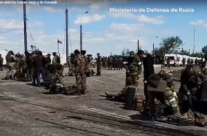 rendicion batallon Azov 18 may 2022