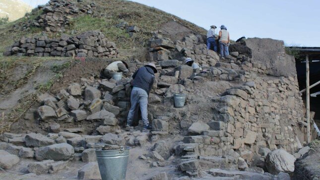 Chavin Huantar recupera nueva galeria C Antamina