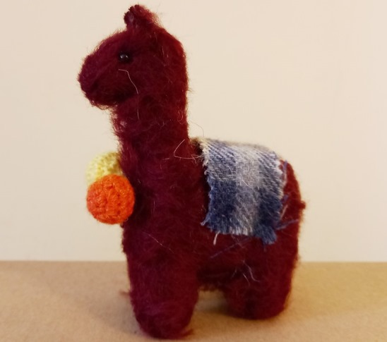 Juguete textil alpaca