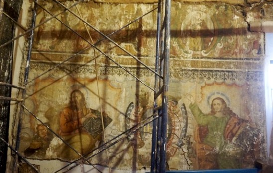 hallan pintura parroquia San Blas 4 Cusco