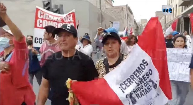 contra congreso y Boluarte ene 2023