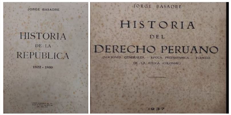 Jorge Basadre Historia de la Republia H Derecho Peruano