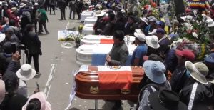 ataudes matanza Juliaca ene 2023