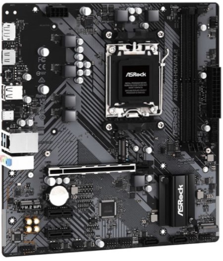 ASRock motherboard AMD A620 para procesadores Ryzen