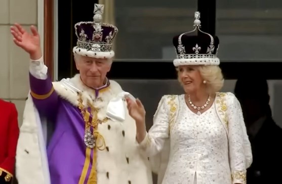 coronacion Charles III balcon