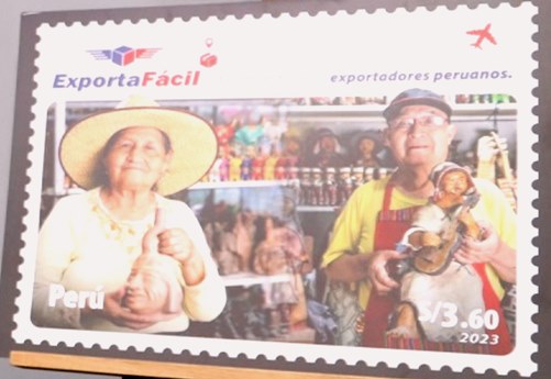 estampilla exporta facil 50 aniv adex