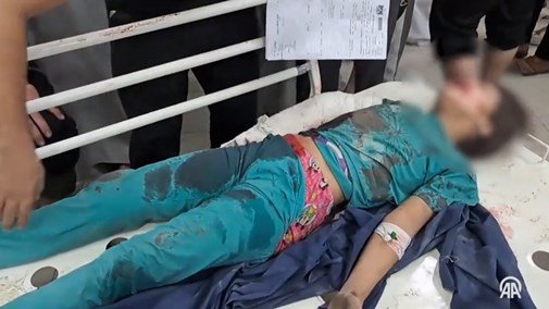 nina operada sin anestesia Jabalia nov 2023