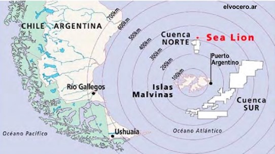 Las Malvinas yacimiento petroleo Sea Lion