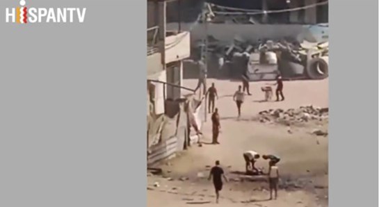 nino herido y socorrientes asesinados x Israel oct 2024